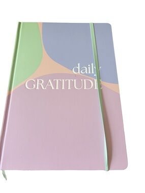 New Spritz Daily Gratitude Journal and Planner with Bookmark Ribbon 120 Sheets